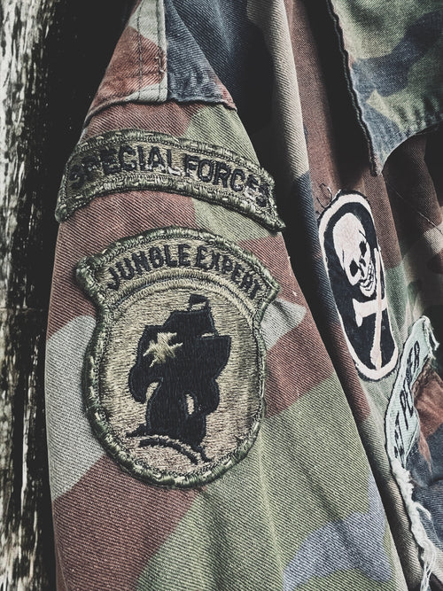 "CONSTANT SMOKE" - Camo Jacket