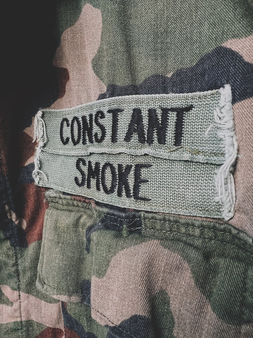 "CONSTANT SMOKE" - Camo Jacket
