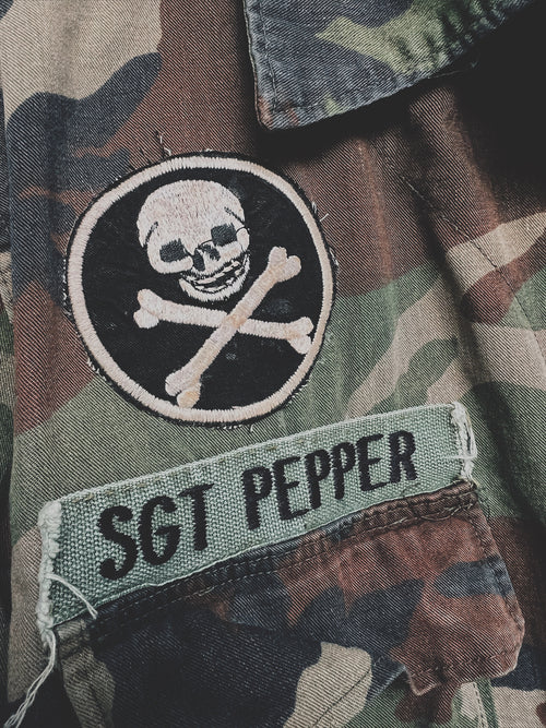 "CONSTANT SMOKE" - Camo Jacket