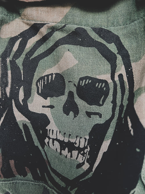 "CONSTANT SMOKE" - Camo Jacket