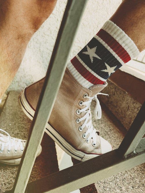 Retro Crew Socks