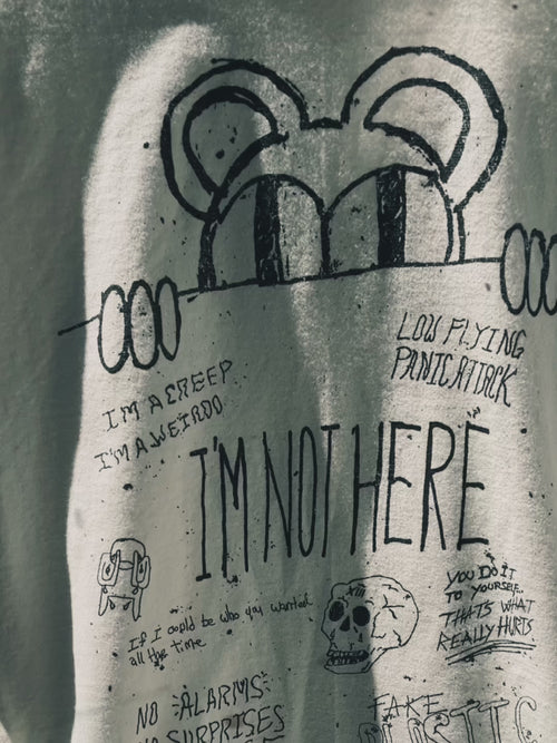 "I'M NOT HERE"