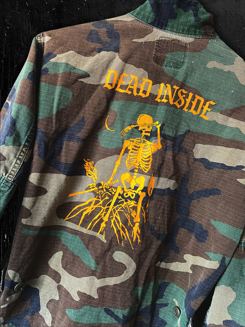 "No Regrets" - Camo Jacket
