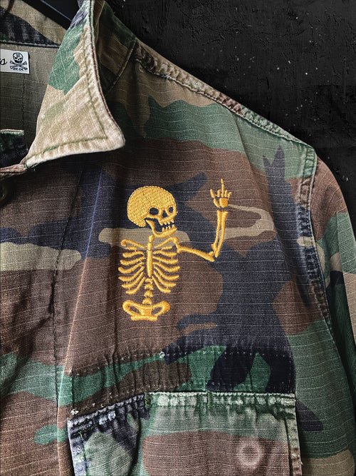 "No Regrets" - Camo Jacket