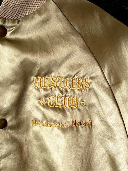 "Hustlers Club" Gold Jacket