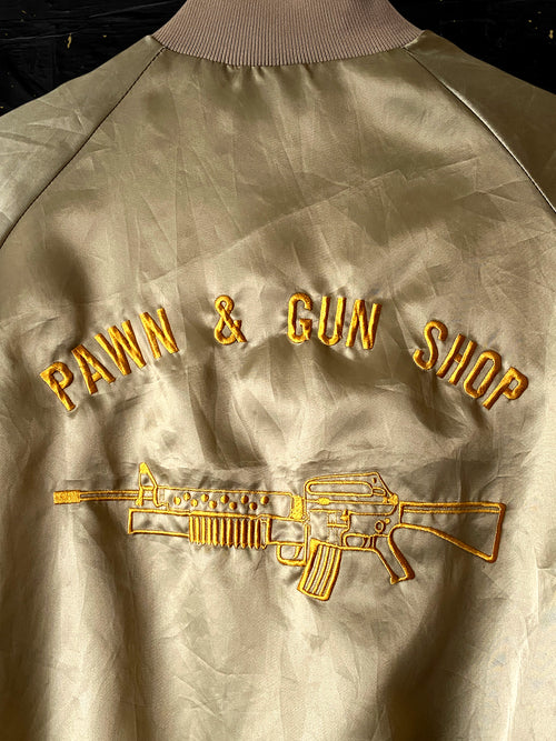 "Hustlers Club" Gold Jacket
