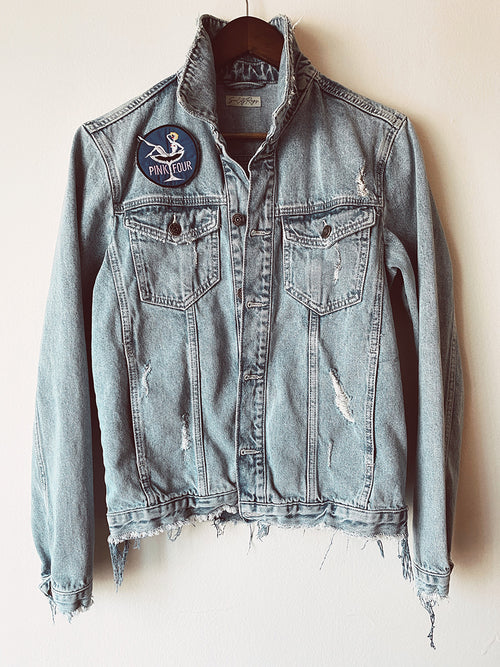 "Eye Of The Tiger" - Denim Jacket