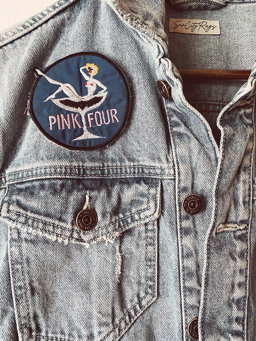 "Eye Of The Tiger" - Denim Jacket