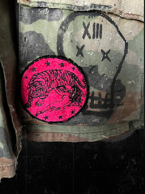 "Savage" Sleeveless Camo