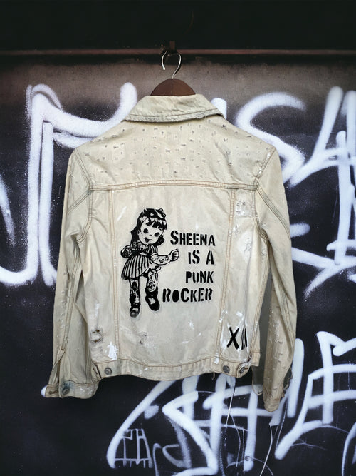 Sheena Bleached Jean Jacket